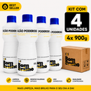 Desentupidor de Pia e Vaso Sanitário 900g - Kit com 4 Unidades